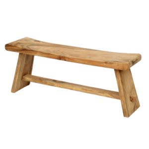 Suar Curved Edges Bench 120cm (JBEN/01)