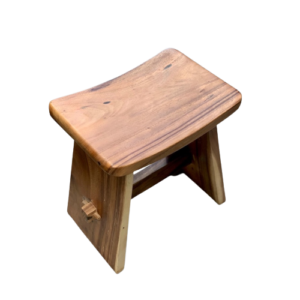 Curved Seat Stool 40-45cm high