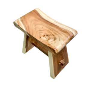 Solid Curved Stool