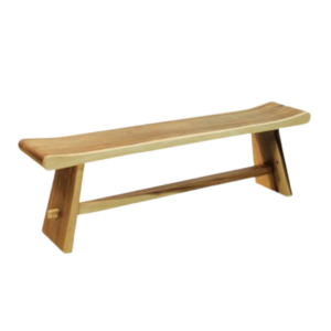 Suar Bench Curved Edge 150cm (JBEN/04)
