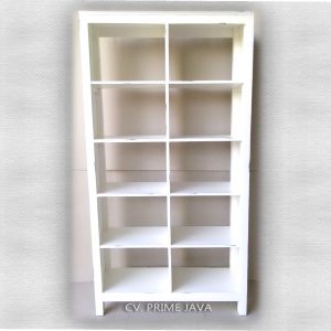 Bookcase w/ 10 Shelves 190cm (AJ30)