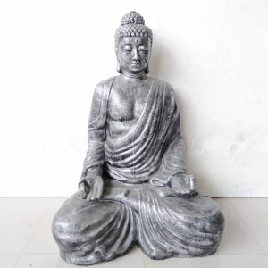 Statue Sitting Buddha Chakra (TM826)