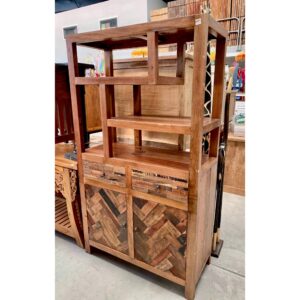 Bookcase 4 Shelves 2 Doors 2 Drawers (AI24)