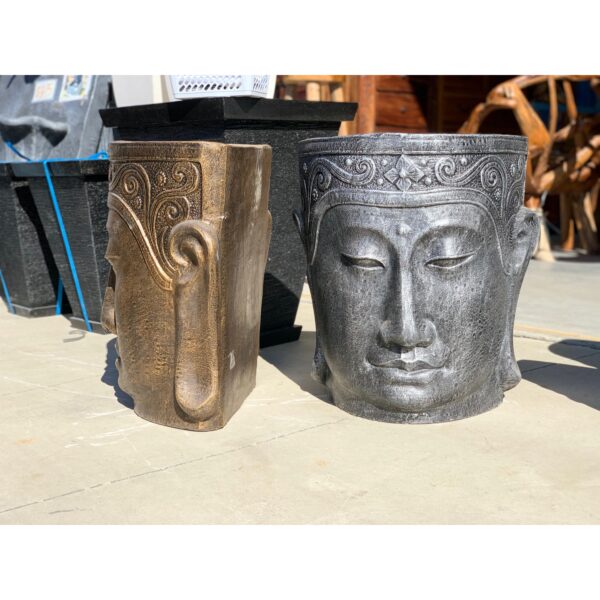 Pot Buddha Head Wall Planter L (each) - Image 2