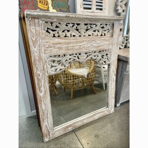Solid Mirror w/ Carved Frame 125x100cm