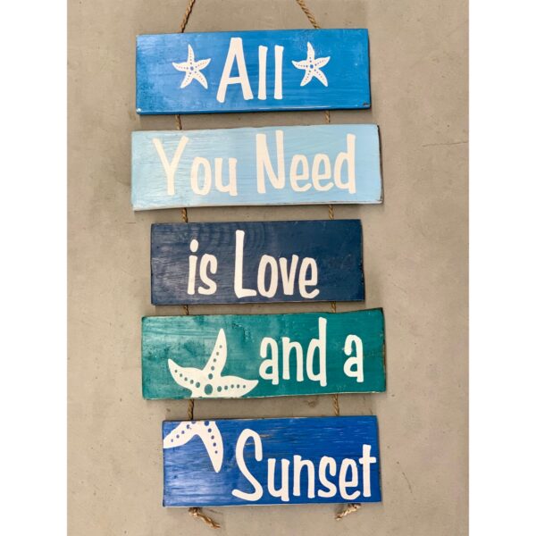 All You Need is Love and a Sunset Sign