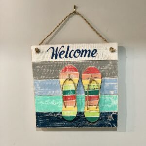 Flip Flop Welcome Sign
