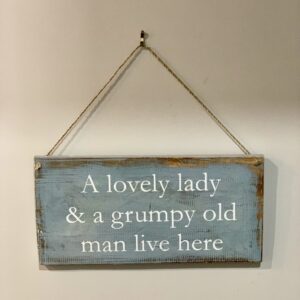A Lovely Lady Sign
