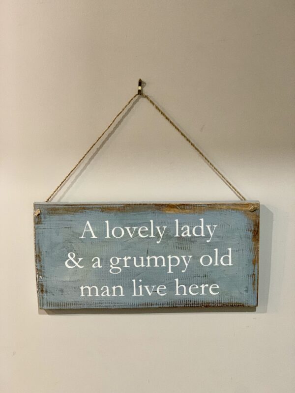 A Lovely Lady Sign