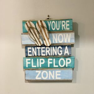 Flip Flop Zone Sign