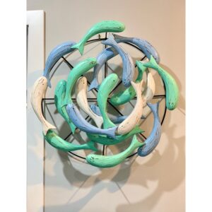 Swimming Fishes Wall Decoration