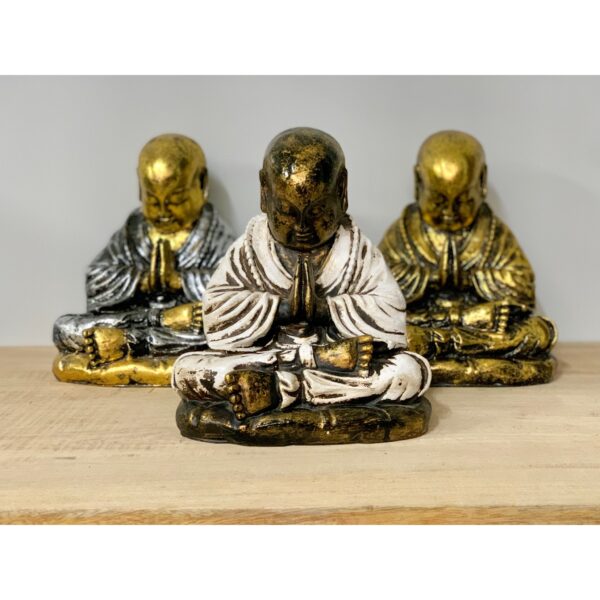 Sitting Praying Monk
