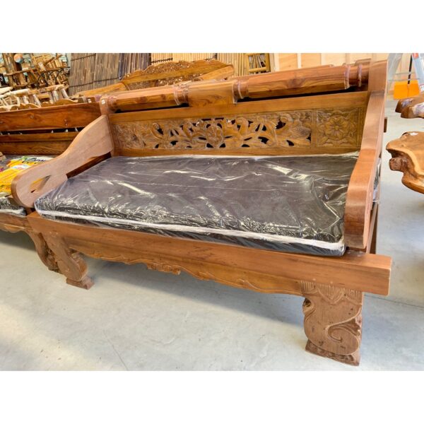 Daybed Carved Natural (JDAY/PSR04/S)