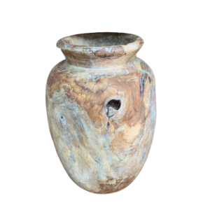 Teak Vase Bowl 50cm
