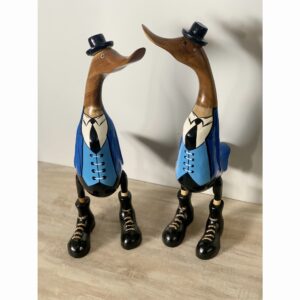 Duck in Blue Suits 50cm high