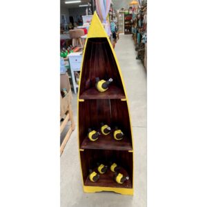 Boat Wood Rack 120cm high