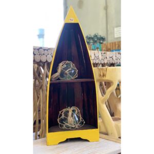 Boat Wood Rack 95cm high