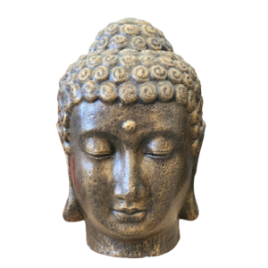 Buddha Head Gold 60cm high (TM967)