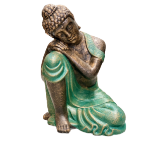 Resting Buddha w/ Colourful Rope (TM702)