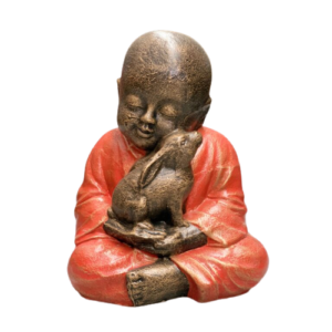 Monk Holding a Rabbit (SHRB)