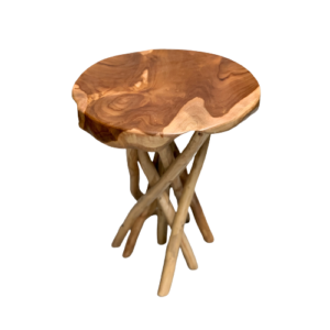 Teak Stool w/ Branch Leg (TRSTO/05)