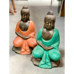 Sitting Buddha Lotus 25cm high