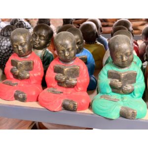 Buddha w/ a Book 25cm high