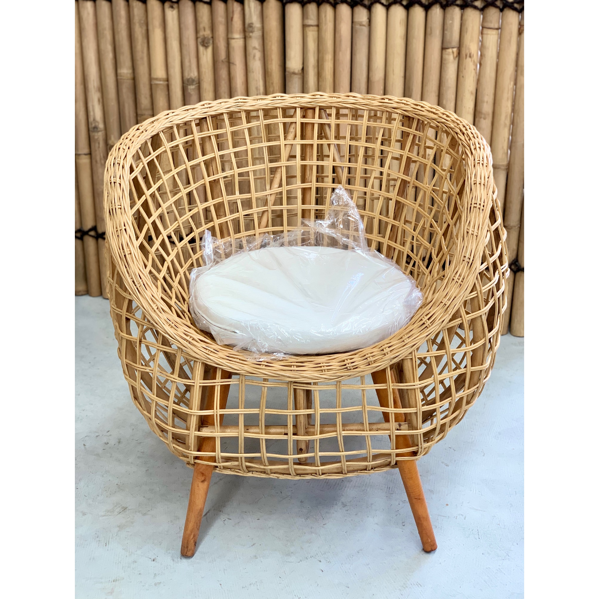 Round Rattan Chair (BN05) Brisbane - Queensland - L&H Java