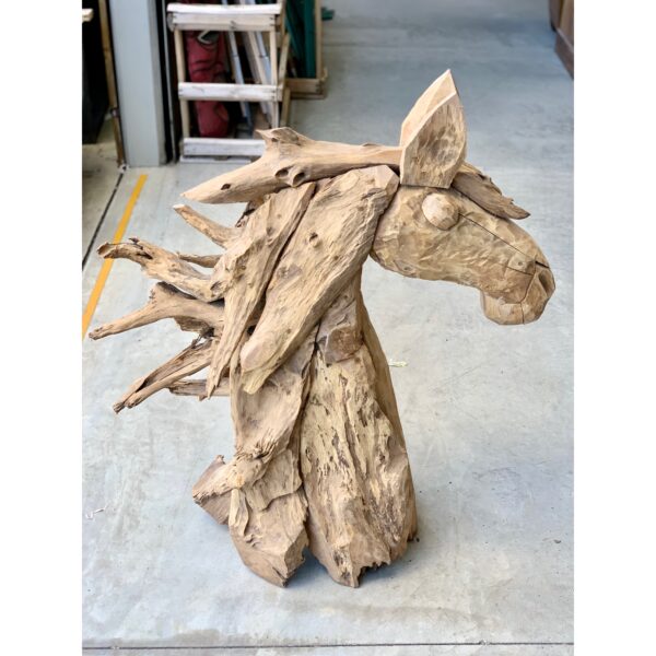 Driftwood Horse Head (YN131) - Image 2