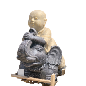 Monk on Elephant (SB348)