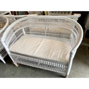 Malawi Sofa 2 Seaters White (HR003)