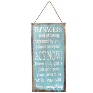 Teenagers Sign