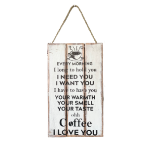 I Love You Coffee Sign
