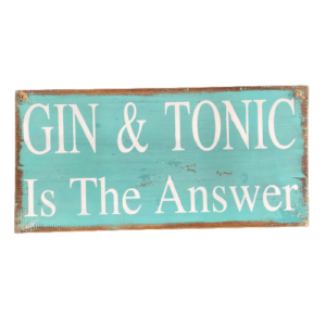 Gin & Tonic is the Answer
