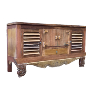 Buffet 4 Drs 2 Drws Teak Wood (JBUF/PSR/SPEC)