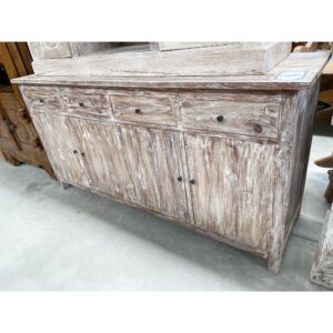 Buffet 4 Drws 4 Drs White Washed (IP18)