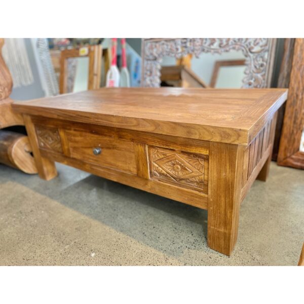 Coffee Table 2 Drawers (JCF/PJP21) - Image 2