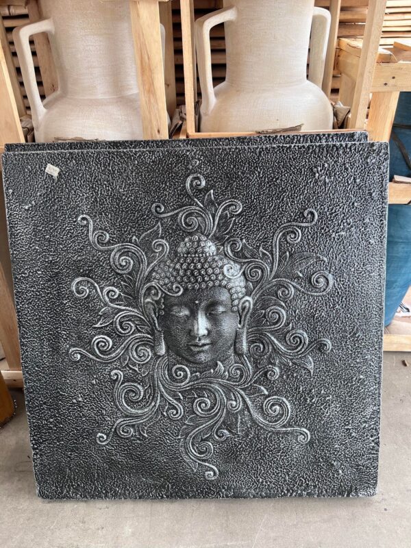 TM801 SUN BUDDHA WALL PLAQUE 80X80CM
